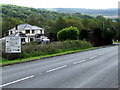 Directions sign on the approach to the A4109 near Crynant