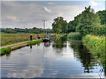SD4616 : Leeds and Liverpool Canal at Rufford by David Dixon