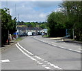 A4109 towards Pen-y-bont Terrace in the north of Crynant