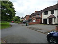 Houses at the south end of Barston Lane