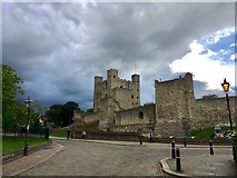 TQ7468 : Rochester Castle by Chris Whippet