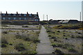 Path to level crossing