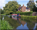 River Wey Navigation, near Shalford