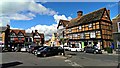 View west along Market Place, Wantage