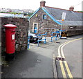 SM9005 : King George V pillarbox, Victoria Road, Milford Haven by Jaggery