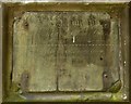 SE1665 : Inscription on Thomas Green's gravestone by Alan Murray-Rust