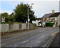 Warning sign - road narrows, Tynant Road, Creigiau