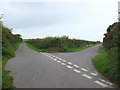 Road junction on Parracombe Common