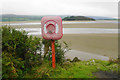 Lifebuoy by the Dwyryd estuary