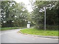 Sandpit Lane at the junction of Weald Road