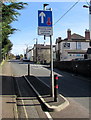 Traffic calming on Lyme Road, Axminster