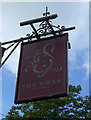 Sign for the Swan public house, Gressenhall