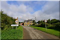 Wymondham Road entering Garthorpe