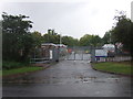 Works entrance off Drayton Road