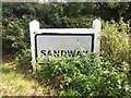 Sandway village sign