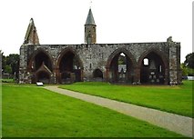 NH7256 : The South Aisle, Fortrose Cathedral by Richard Sutcliffe