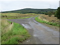 Road from A713 to Kendoon Loch at the entrance to Carminnows