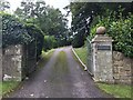 Drive entrance to Llansannor House