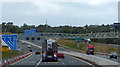 The M8 motorway "missing link" at Coatbridge