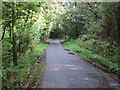 Road to Eliock Bridge and the A76