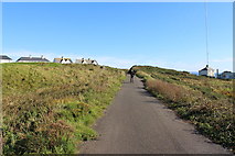 NW9954 : Southern Upland Way at Portpatrick by Billy McCrorie