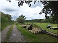 Farm track (bridleway) to Medland and Hatherleigh