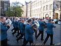 NT2573 : St. Ronan's Silver Band at Edinburgh Riding of the Marches by David Hawgood