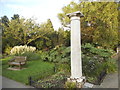 Pillar in Barham Park, Sudbury