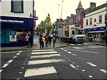 H4572 : Pedestrian crossing, Omagh by Kenneth  Allen
