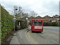 Bus stand at Mill Hill East station