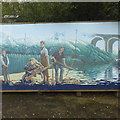 Murals at Irlam station 1