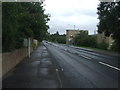 Looking east on Melrose Road (B6374)