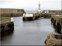 NJ2371 : Lossiemouth Harbour by Andrew Curtis