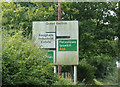TL8963 : Roadsign on Blackthorpe Road by Geographer