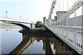 SH7877 : Three bridges spanning the Afon Conwy by Richard Hoare
