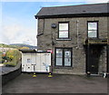 InPost terminal outside the Miskin Hotel, Trealaw