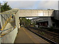 Pontypridd railway station footbridge