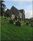 TQ1810 : Bramber: in St Nicholas's churchyard by John Sutton