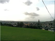 W6772 : Above the roofs of St. Anne's Church and the North Side of Cork by Lina Skarabis