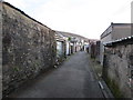 Back lane on the east side of Garth Wen, Trealaw