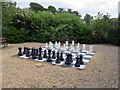 Garden chess at Norton Grange