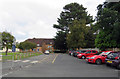 Car park at University of Worcester