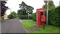 Telephone Kiosk and Postbox at Welsh End