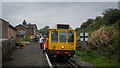 Heritage DMU at Bedale Station on the Wensleydale Railway