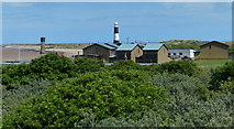 TA3910 : Lifeboat Station houses at Spurn Head by Mat Fascione