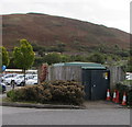 Electricity substation below Llwynypia Road, Llwynypia