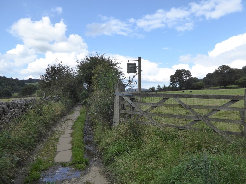 Spooner Lane north of Froggatt © David Smith cc-by-sa/2.0 :: Geograph ...