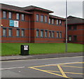 SD5805 : BT cabinet, Warrington Road, Wigan by Jaggery