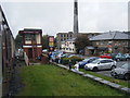 Rawtenstall West signal box from a passing train