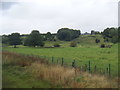 Lineside landscape looking towards Touch Road Farm